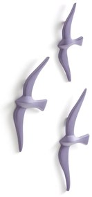Set van 3 decoratieve vogels voor aan de wand, Tuga