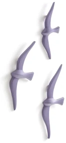 Set van 3 decoratieve vogels voor aan de wand, Tuga