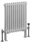 Eastbrook Imperia 2 koloms radiator 50x60cm 704W wit glans