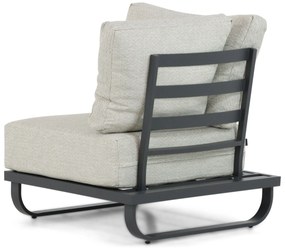 Hoek loungeset 6 personen Aluminium Grijs  Lifestyle Garden Furniture Venice