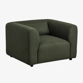 Set Van 2 Fogler Fauteuils Chenille Groen – Salie - Sklum