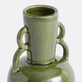 Decoratieve vaas in faïence H21,5 cm, Arielle