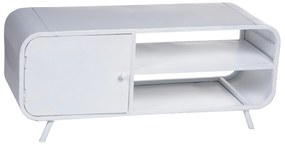 Tv-meubel Retro Small Wit  120 cm cm - Metaal - Giga Meubel - Industrieel & robuust