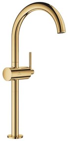 Grohe Atrio XL-size wastafelmengkraan push open cool sunrise 24365GL0