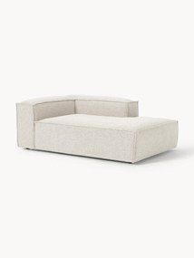 Bouclé hoekbankmodule Lennon