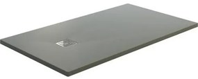 SaniGoods Slate composiet douchebak mat grijs 140x90cm anti-slip