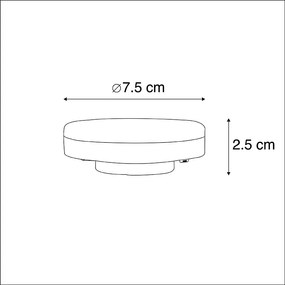 Set van 5 GX53 3-staps dimbaar in kelvin LED lampen 3W 350 lm 3000-6500K