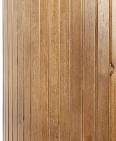 Retro Dressoir Hout Met Glas - 100x38x80cm.