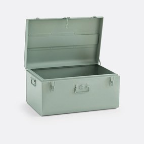 Koffer in staalmetaal, Masa