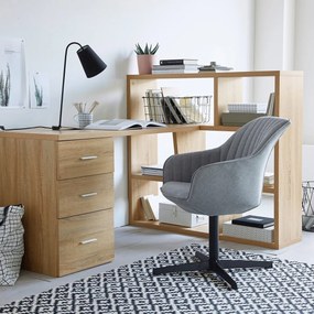 Omkeerbare bureau boekenkast Fénon