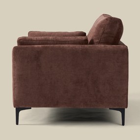 Fauteuil Roodbruine Stof