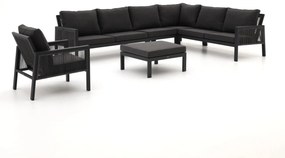 + 15% kassakorting | Hoek loungeset Manifesto | 7 personen | Loungeset Grijs | Hoekbank Aluminium | 324x246cm | Kees Smit Tuinmeubelen