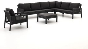 Hoek loungeset Manifesto  | 7 personen | Loungeset Grijs | Hoekbank Aluminium | 324x246cm | Kees Smit Tuinmeubelen