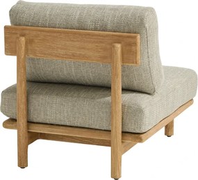 Taste by 4 Seasons Marco lounge hoekbank XL teak LoungebankLoungeset   houtkleur weerbestendig
