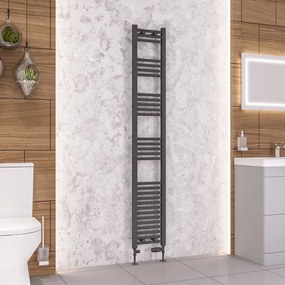 Eastbrook Wendover handdoekradiator 30x180cm 588W antraciet mat