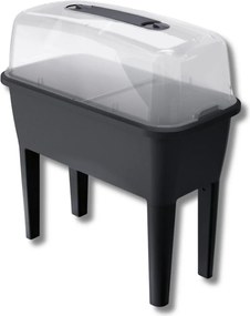 Prosperplast Respana Kweektafel - Antraciet - 77 cm - Met Deksel