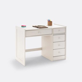 Bureau in massief grenenhout en MDF, GABY