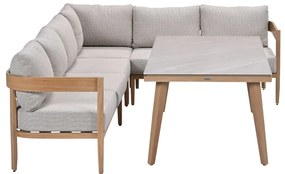 Garden Impressions San Mauro loungedining set 6-delig - napoli sand
