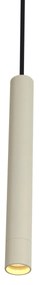 Modern railsysteem met 3 hanglampen beige met zwart 1-fase - Slimline Keno G9 Scandinavisch Binnenverlichting Lamp