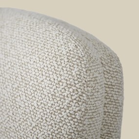 Kleine Fauteuil Beige Draaibaar