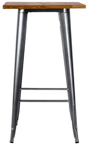 Hoge Torix Tafel Natuurlijk Hout 60 cm