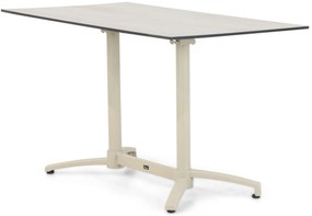 De Laan Projects Laan Marano Bistrotafel X Aluminium Taupe