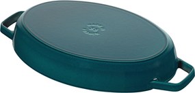 Staub Specialities Ovenschaal Vis 33 cm, Ovaal, La-mer - Specialities - Staub