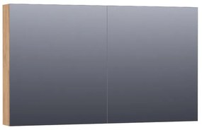 BRAUER Impress spiegelkast - 120x70x15cm - zonder verlichting - 2 dubbelzijdige spiegeldeuren - Chateau SK-IM120CH