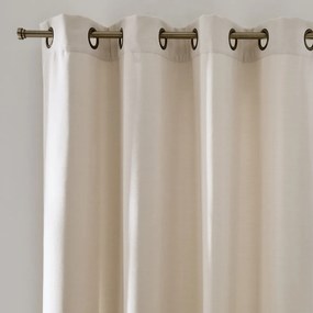 Gordijn in chenille fluweel met oogjes, Calda