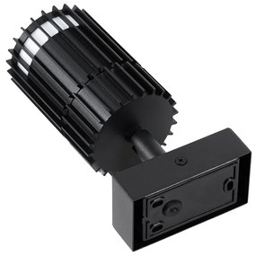 Design buiten plafondspot zwart IP44 - Boris