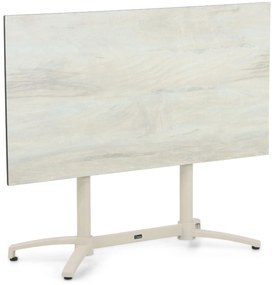 De Laan Projects Laan Marano Bistrotafel X Aluminium Taupe