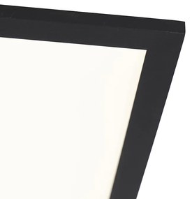 Modern LED paneel zwart 120 cm incl. LED dim to warm - Liv Modern Binnenverlichting Lamp