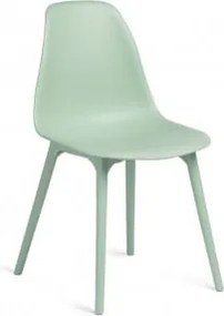 Set Van 4 Tuinstoelen Van Polypropyleen Scand Celadon - Sklum