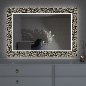 LED spiegel met decor D9