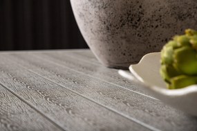 The Outsider Tuintafel - Toscane - Wit/Grijs - Alu/Polywood - 150x90 cm - The Outsider