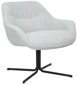 Starfurn Mila Draaibare Fauteuil Chenille Off White