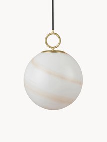 Mondgeblazen hanglamp met glazen bollen Stockholm