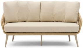 Stoel en Bank Loungeset 5 personen Aluminium/rope Grijs  Coco Vinci/Ronda
