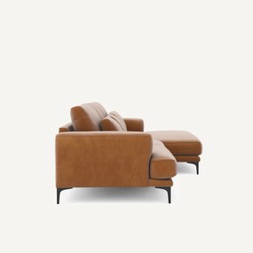 XL hoekbank rechts in fluweel, MARSILE