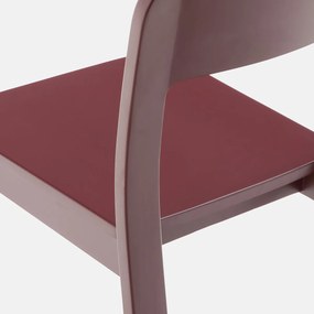 Set van 2 gebeitste massief berken stoelen, Talet