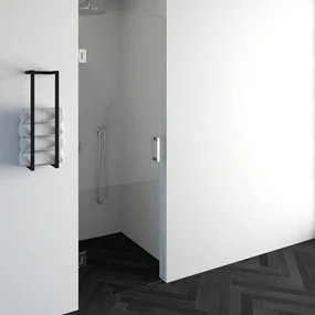 BRAUER Create Douchedeur - 70x200cm - profielloos - antikalk - 8mm veiligheidsglas - chroom glans 4JC13-70CH