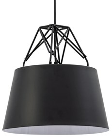 Hangende metalen zwarte plafondlamp APP422-1CP