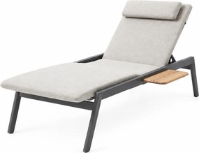 Zinfandel ligbed 198x72x47 cm antraciet
