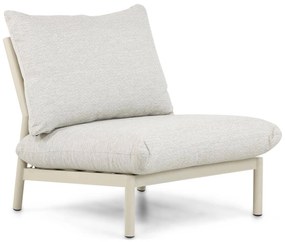 Hoek loungeset 6 personen Aluminium/rope Taupe  Coco Sevilla