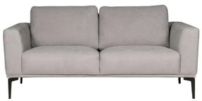 2 zitsbank - Tulp - stof Sorro lichtgrijs 90