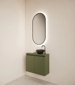 Gliss Design Echo toiletmeubel 60cm olijfgroen