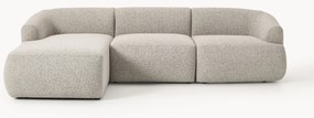 Modulaire bouclé hoekbank Sofia (3-zits)