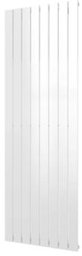 Plieger Cavallino Retto designradiator verticaal enkel middenaansluiting 1800x602mm 1205W wit 7252982