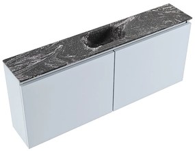 Mondiaz Ture DLux toiletmeubel 120cm clay met wastafel lava midden zonder kraangat