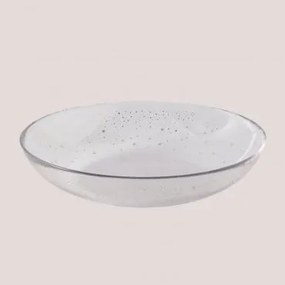 Set Van 4 Diepe Glazen Borden Byron Transparant - Sklum